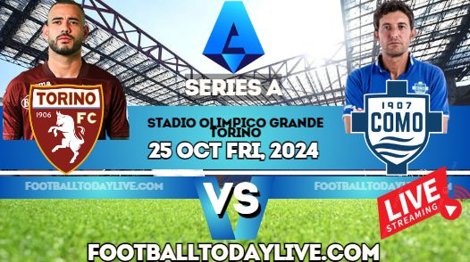 Torino Vs Como Series A Football Live Stream 2024 | Week 9 slider