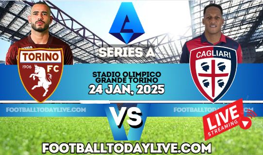 Torino Vs Cagliari Series A Football Live Stream 2025 | Week 22 slider